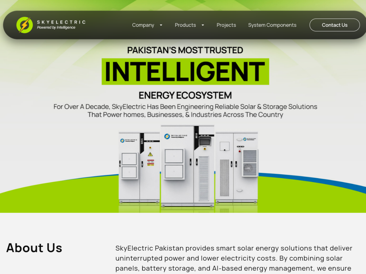 SkyElectric website