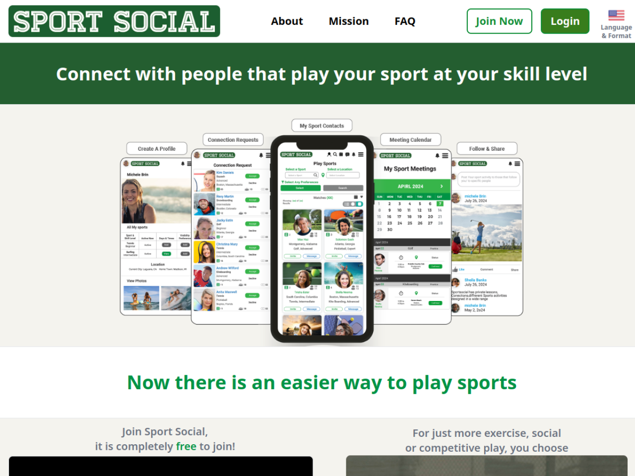 Sport Social website